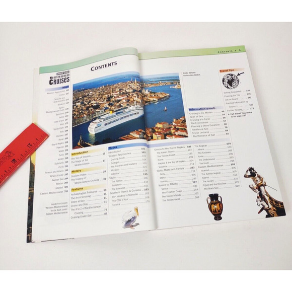 Insight Guides Mediterranean Cruises Travel Tips Guide Like New 2004 LOOK INSIDE - Picture 8 of 9